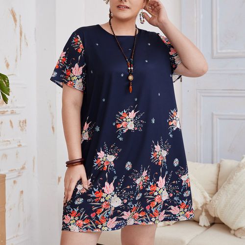 Robe tunique à imprimé floral - SHEIN - Modalova