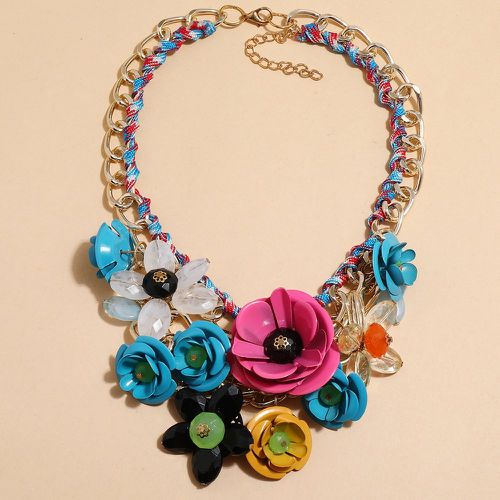 Collier à fleur - SHEIN - Modalova