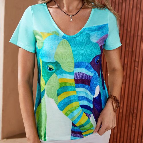 T-Shirts Casual Cartoon - SHEIN - Modalova