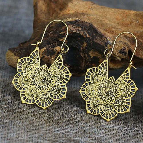 Boucles d'oreilles design fleur - SHEIN - Modalova