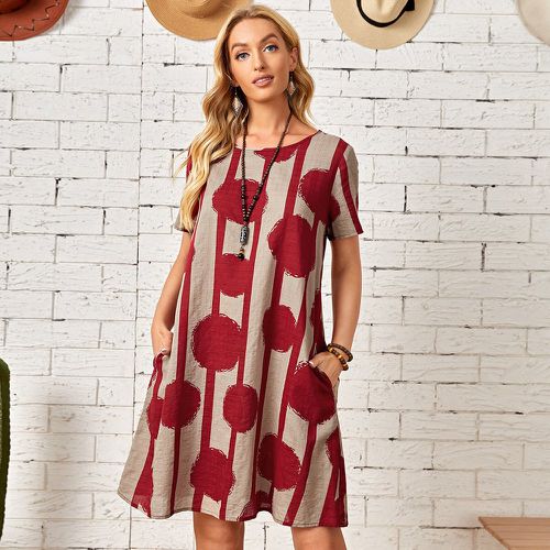 Robe tunique avec imprimé - SHEIN - Modalova
