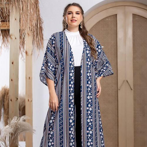 Abaya à imprimé à manches chauve-souris - SHEIN - Modalova