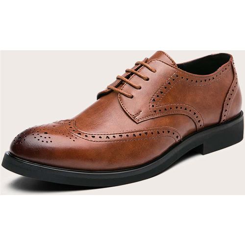 Chaussures oxford perforé à lacets - SHEIN - Modalova