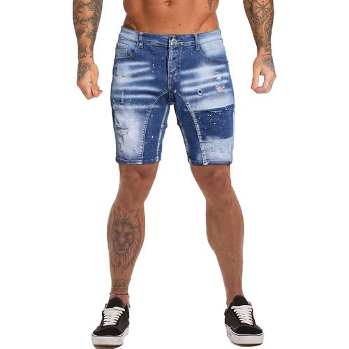 Homme Short en jean déchiré - SHEIN - Modalova