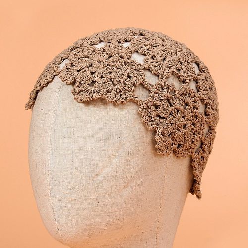 Chapeau tricoté à fleur - SHEIN - Modalova
