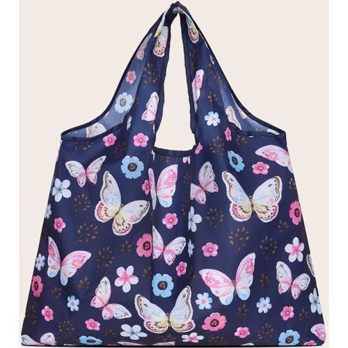 Sac fourre-tout d'épaule à motif papillon - SHEIN - Modalova