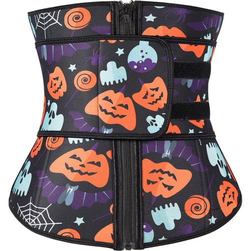 Corset à imprimé halloween - SHEIN - Modalova