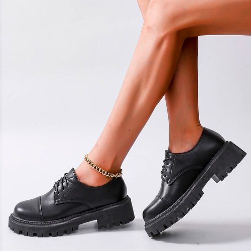 Chaussures oxford à lacets compensées - SHEIN - Modalova