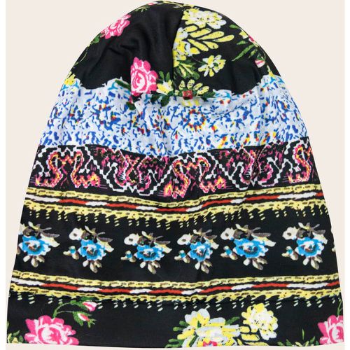 Chapeau avec imprimé fleur - SHEIN - Modalova