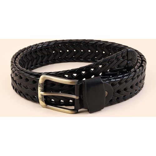 Ceinture tressée en cuir PU avec boucle - SHEIN - Modalova