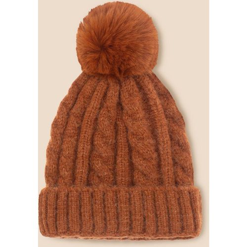 Bonnet unicolore en tricot - SHEIN - Modalova