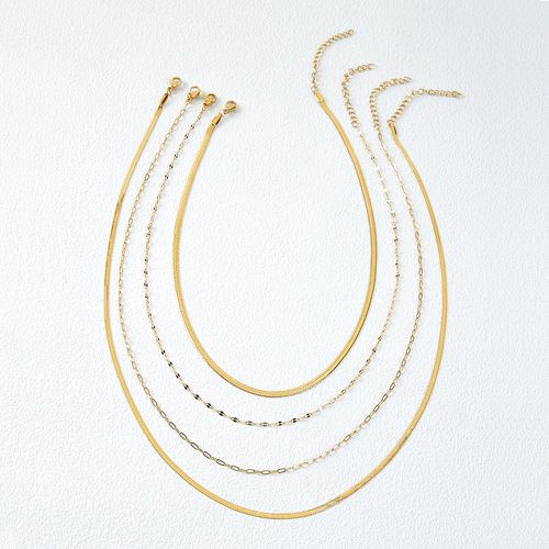 Pièces Collier à chaîne minimaliste - SHEIN - Modalova