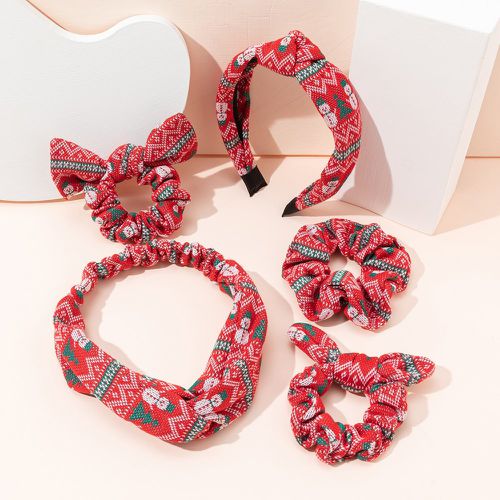 Pièces Set d'accessoires pour cheveux à motif Noël - SHEIN - Modalova