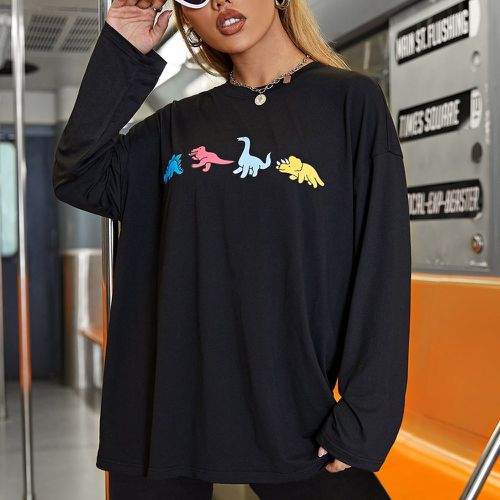 T-shirt à imprimé dinosaure - SHEIN - Modalova