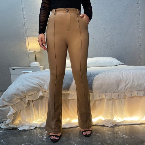 Pantalon taille haute couture - SHEIN - Modalova