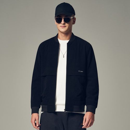 Homme Bomber zippé - SHEIN - Modalova