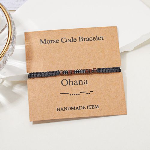 Bracelet tressé minimaliste - SHEIN - Modalova