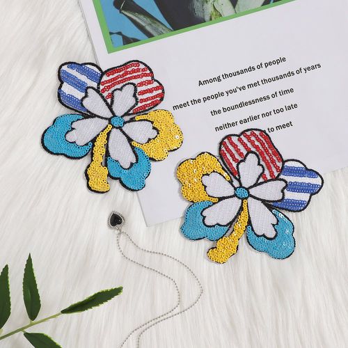 Cache-tétons en forme de fleur à paillettes - SHEIN - Modalova