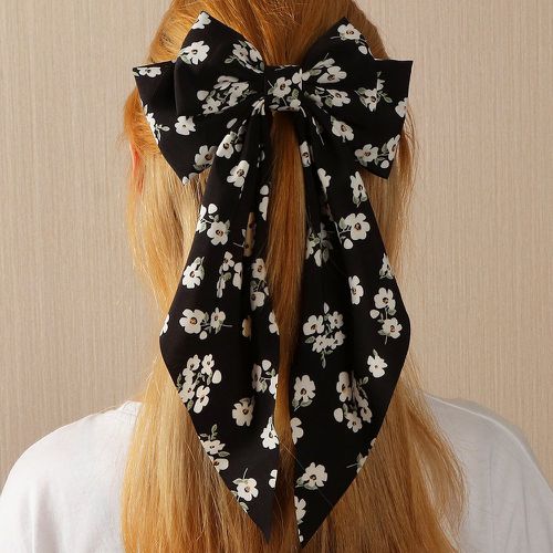 Épingle à cheveux à imprimé floral nœud papillon - SHEIN - Modalova