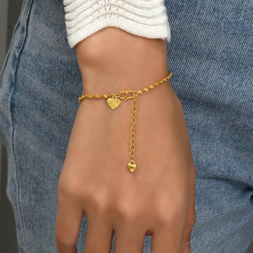 Bracelet à détail cœur - SHEIN - Modalova