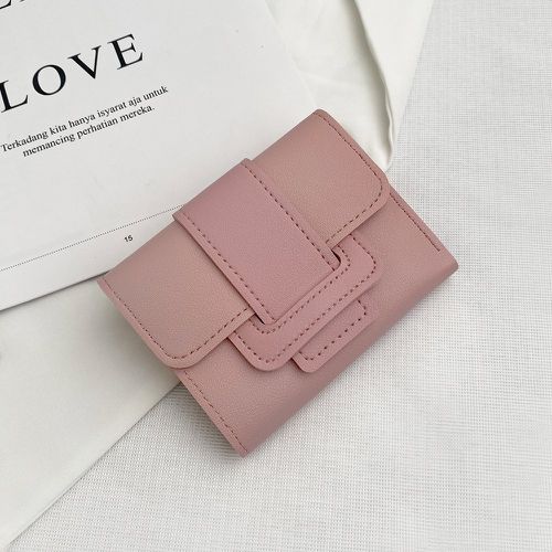 Petit portefeuille minimaliste à rabat - SHEIN - Modalova