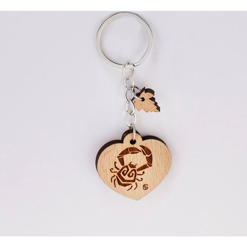 Porte-clés Cancer symbole à imprimé - SHEIN - Modalova