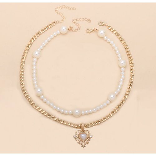 Pièces Collier à fausse perle - SHEIN - Modalova