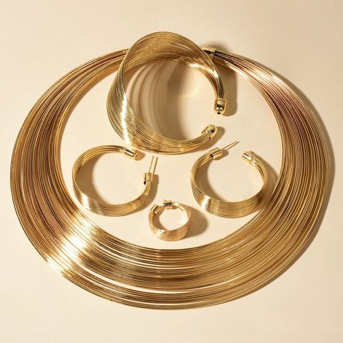 Pièces Set de bijoux métallique - SHEIN - Modalova
