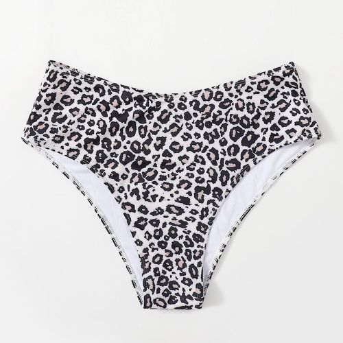 Bas de bikini léopard taille haute - SHEIN - Modalova