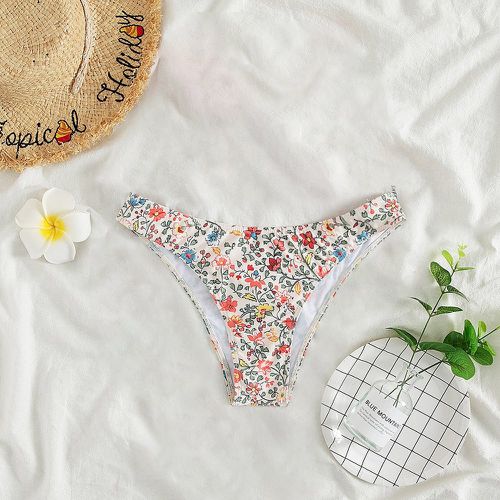 Bas de bikini à imprimé floral - SHEIN - Modalova