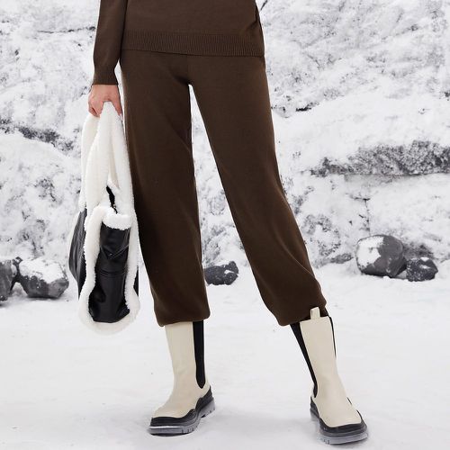 Pantalon à poche en tricot - SHEIN - Modalova