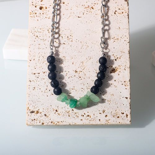Collier à pendentif perle & pierre - SHEIN - Modalova