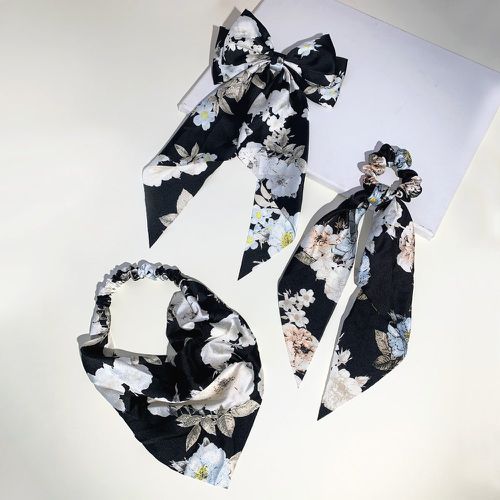 Pièces Set d'accessoires pour cheveux à imprimé floral - SHEIN - Modalova