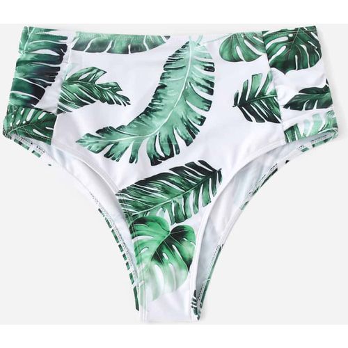 Bas de bikini à imprimé tropical - SHEIN - Modalova