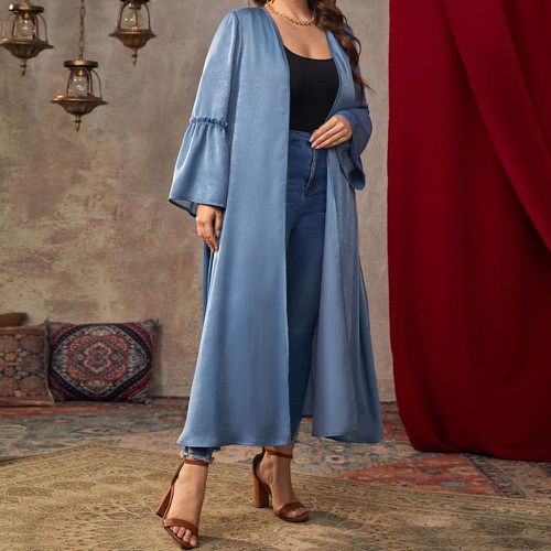 Abaya manches évasées à plis ouvert - SHEIN - Modalova