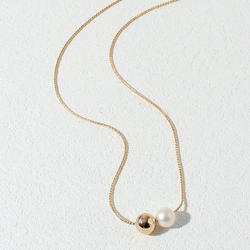 Collier à breloque perle naturelle - SHEIN - Modalova