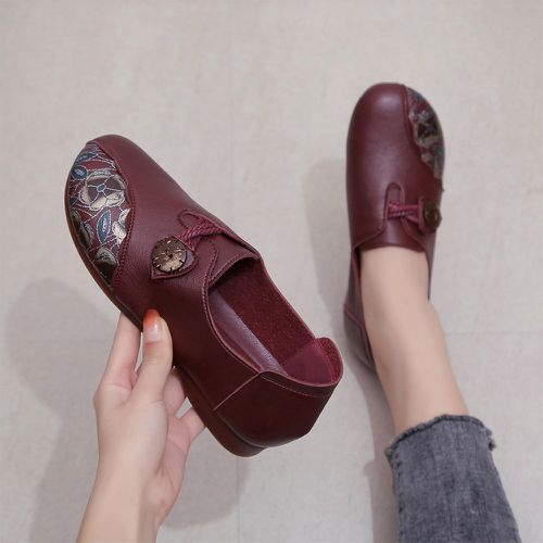 Chaussures plates feuille - SHEIN - Modalova
