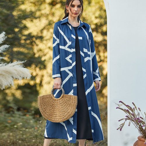 Manteau avec motif & Robe - SHEIN - Modalova