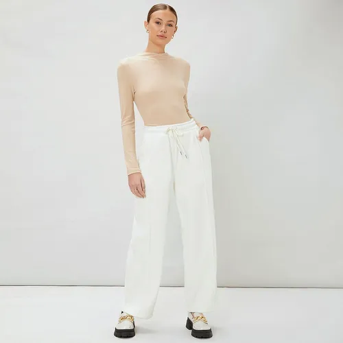 Pantalon de survêtement en polyester recyclé à cordon - SHEIN - Modalova