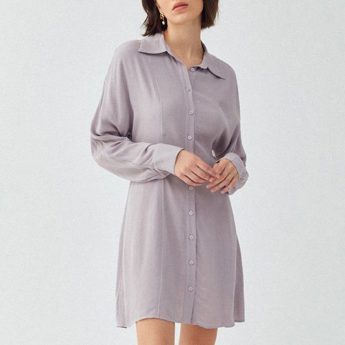 Robe chemise en viscose - SHEIN - Modalova