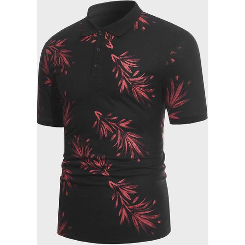 Homme Polo à imprimé tropical - SHEIN - Modalova