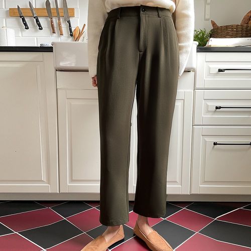 Pantalon tailleur taille haute à poches - SHEIN - Modalova