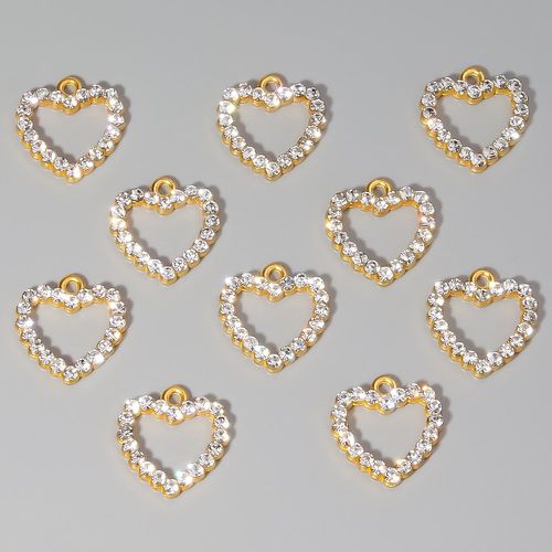 Pièces Pendentif à bijoux DIY design cœur - SHEIN - Modalova