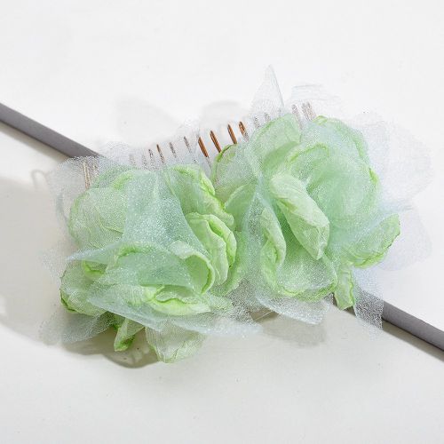 Épingle à cheveux à fleur en tissu - SHEIN - Modalova