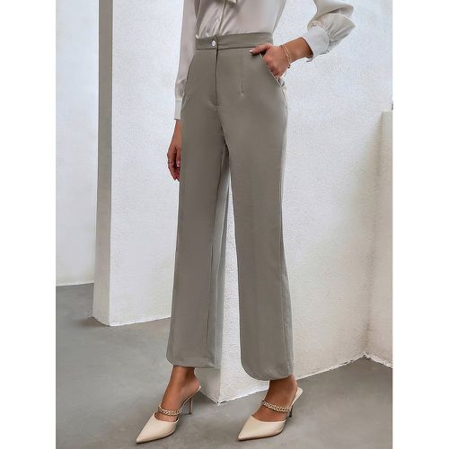 Pantalon de costume à poche - SHEIN - Modalova