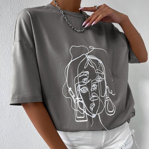 T-shirt figure - SHEIN - Modalova