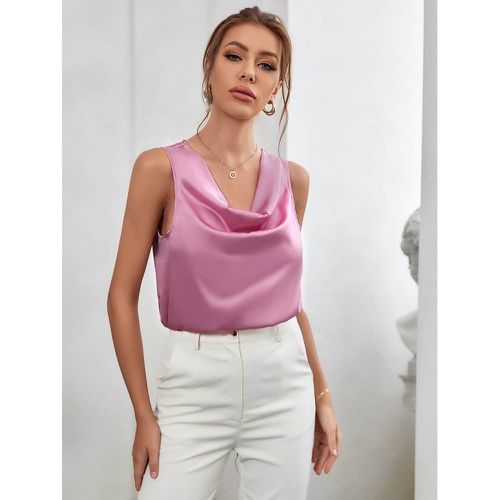 Blouse en satin - SHEIN - Modalova