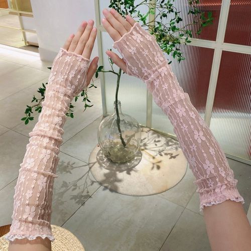 Manches de bras à imprimé floral - SHEIN - Modalova