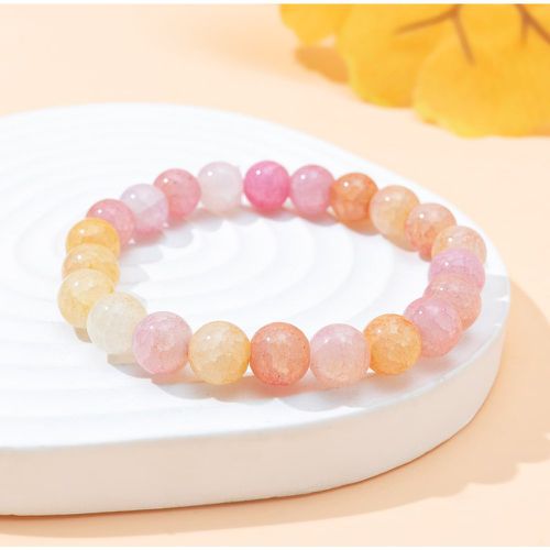 Bracelet perlé cristal - SHEIN - Modalova