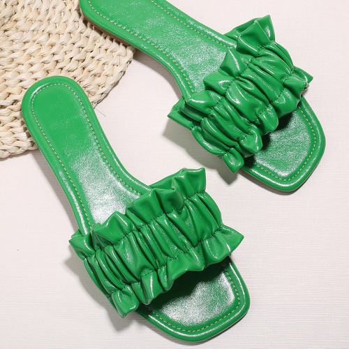 Sandales plates à volants - SHEIN - Modalova
